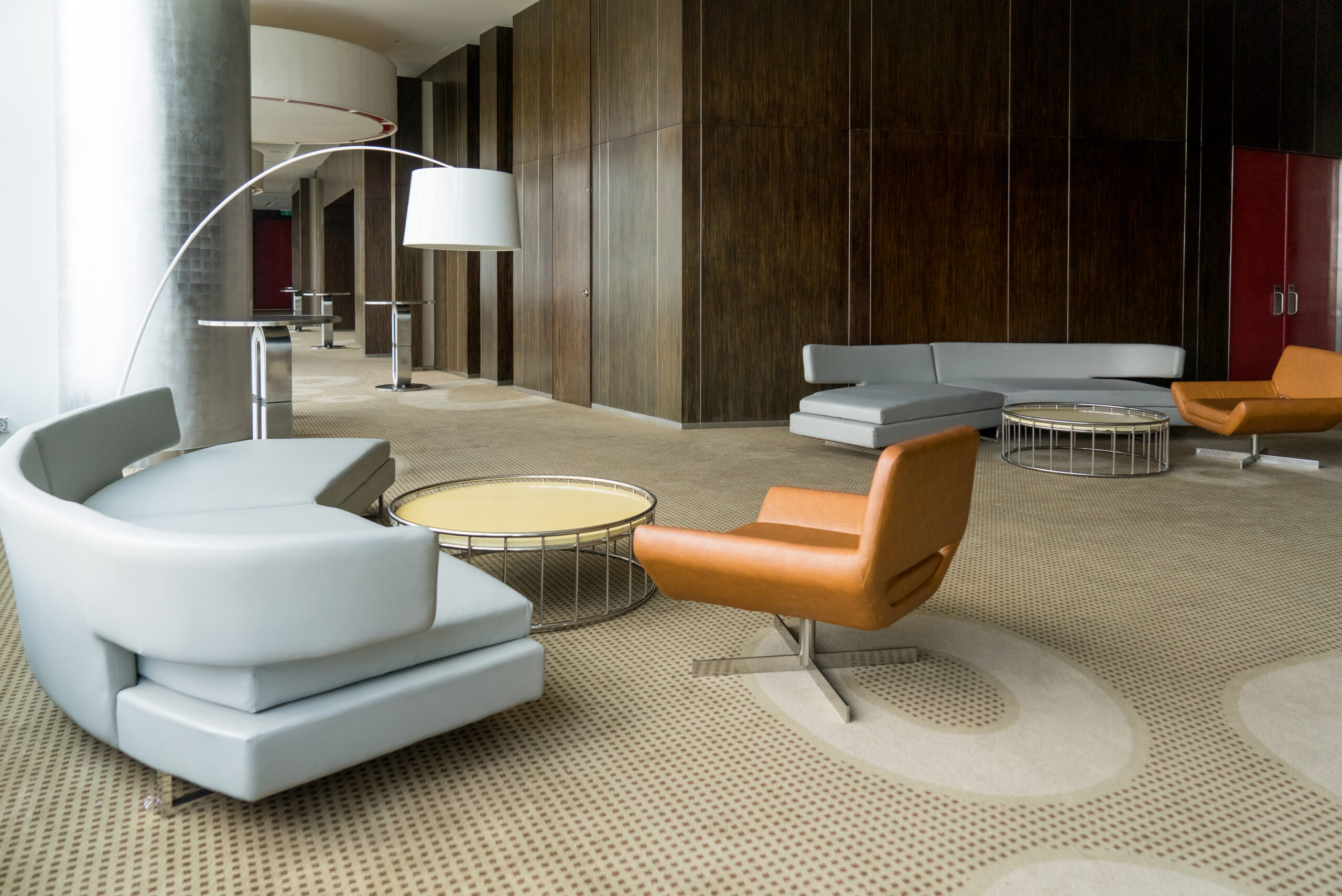 modern hotel lobby with hallway office lounge room scaled